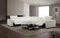 Picasso Motion Sectional in White | Open Box