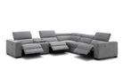 J and M Furniture Couches & Sofa Picasso Motion Fabric Sectional in Light Grey | J&M Furniture