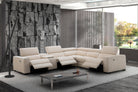 J and M Furniture Couches & Sofa Picasso Motion Fabric Sectional in Sand | J&M Furniture
