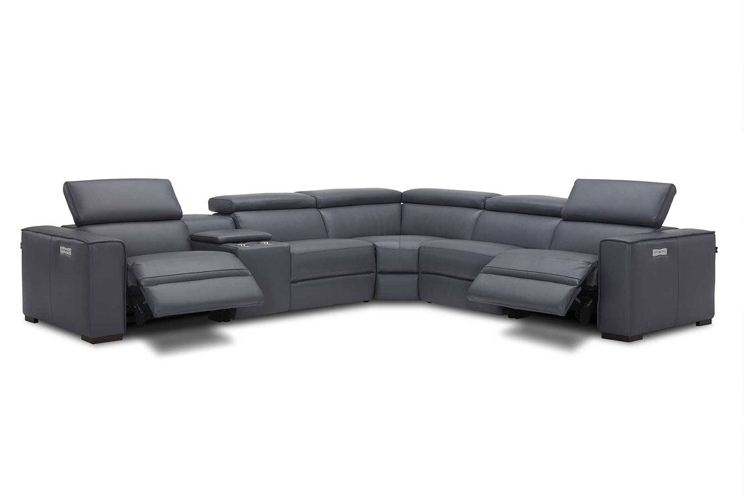 Picasso Motion Sectional in Blue Grey | J&M Furniture – ItalMod