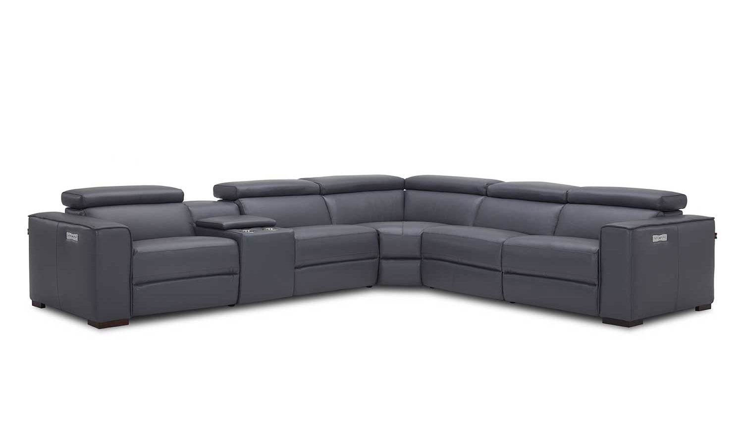 Picasso Motion Sectional in Blue Grey | J&M Furniture – ItalMod