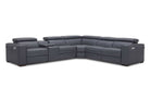 J and M Furniture Couches & Sofa Picasso Motion Sectional in Blue Grey | J&M Furniture