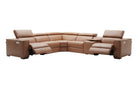 J and M Furniture Couches & Sofa Picasso Motion Sectional in Caramel | J&M Furniture