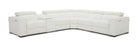 J and M Furniture Couches & Sofa Picasso Motion Sectional in White | J&M Furniture
