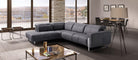 J and M Furniture Couches & Sofa Plaza Leather Sectional | J&M Furniture
