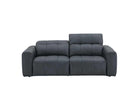 J and M Furniture Couches & Sofa Prescott Leather Sofa in Dark Grey | J&M Furniture