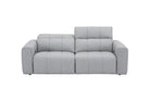 J and M Furniture Couches & Sofa Prescott Leather Sofa in Light Grey | J&M Furniture