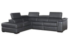 J and M Furniture Couches & Sofa Right Facing Configuration Agata Premium Leather Sectional | J&M Furniture