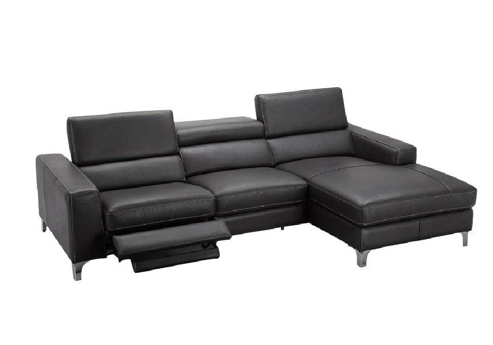J and M Furniture Couches & Sofa Right Hand Facing Chaise Ariana Premium Leather Sectional | J&M Furniture