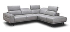J and M Furniture Couches & Sofa Right Hand Facing Chaise Davenport Light Grey Sectional | J&M Furniture
