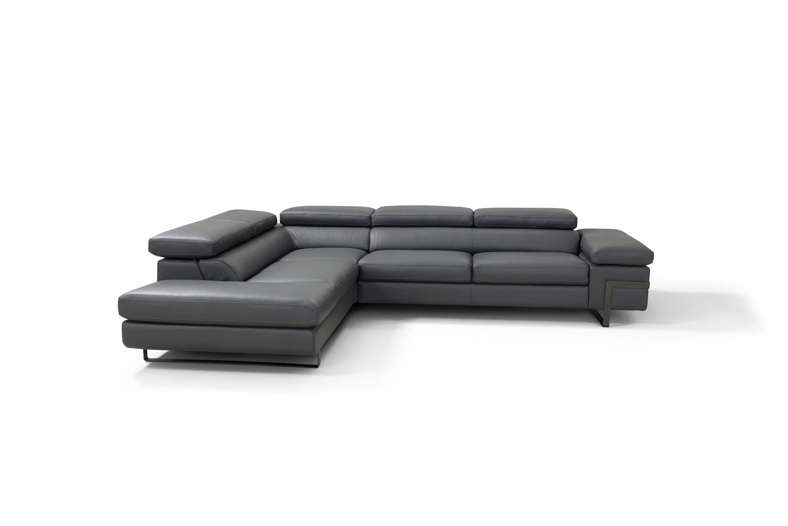 ITALY製 ラグジュアリー モード シック古着 D&G ストレッチビスチェ Rimini Italian Leather Sectional in Dark Grey (i867) – ItalMod
