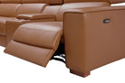 J and M Furniture Couches & Sofa Salvador Motion Sectional in Pumpkin | J&M Furniture