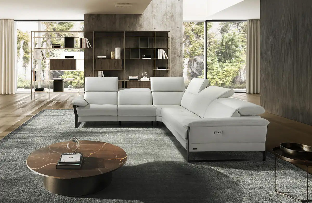 J and M Furniture Couches & Sofa Skyline Reclining Sectional | Loiudiced