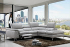 J and M Furniture Couches & Sofa Viola Premium Leather Sectional, J&M Furniture