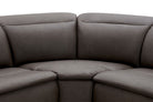 J and M Furniture Couches & Sofa Zen Reclining Sectional & Storage Ottoman | J&M Furniture