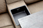 J and M Furniture Couches & Sofa Zen Reclining Sectional & Storage Ottoman | J&M Furniture