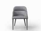 J and M Furniture Dining Chair Baxter Fabric Arm Chair in Grey | J&M Furniture