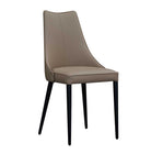J and M Furniture Dining Chair Bosa Dining Chair in Tan with Black Legs