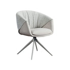 J and M Furniture Dining Chair Breccia Swivel Chair in Beige