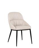 J and M Furniture Dining Chair Kora Leather Chair in Wheat (Pair) | J&M Furniture