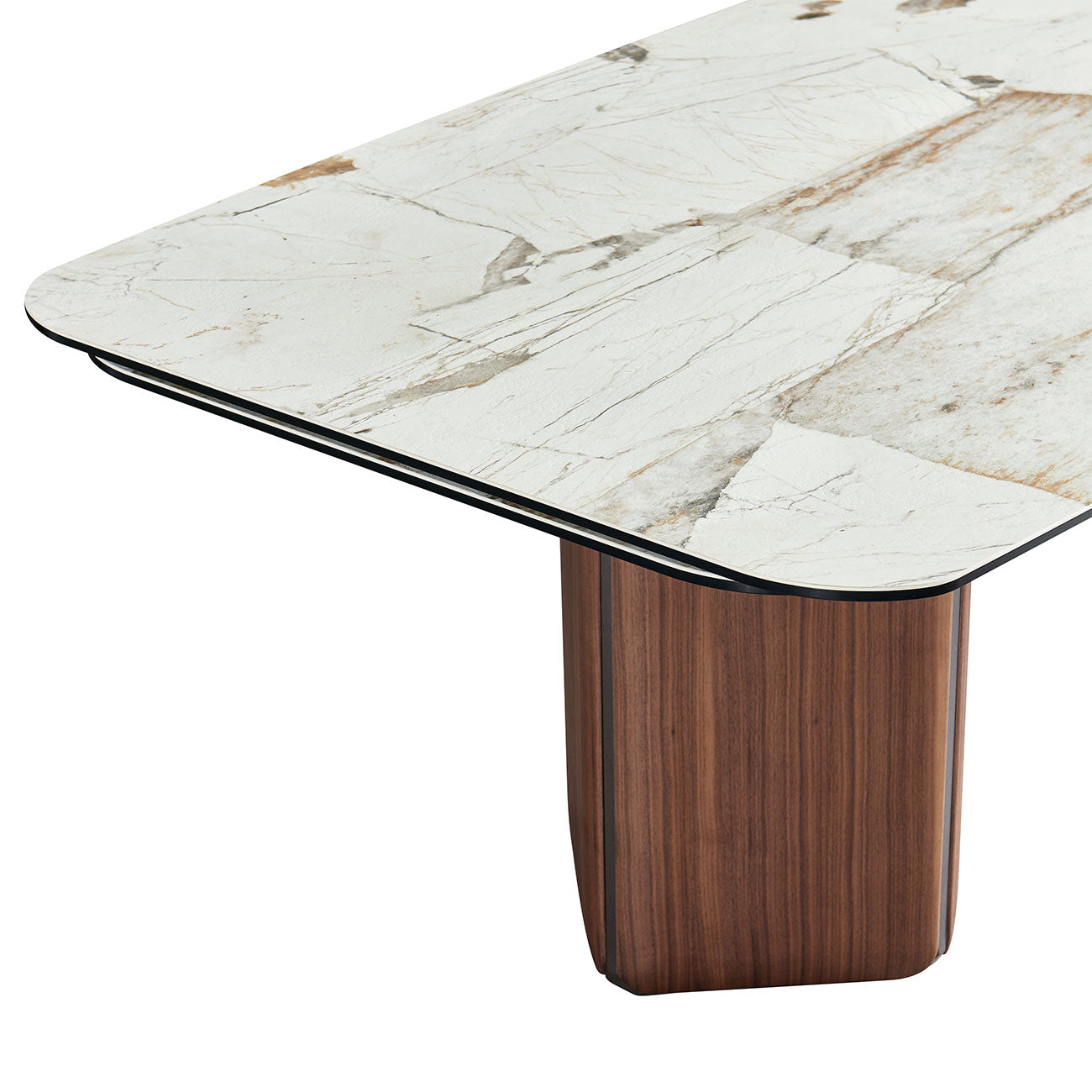 J and M Furniture Dining Sets Breccia Extension Table