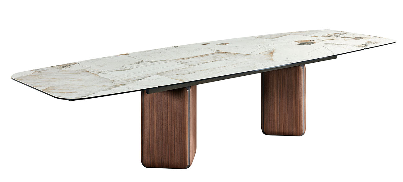 J and M Furniture Dining Sets Breccia Extension Table