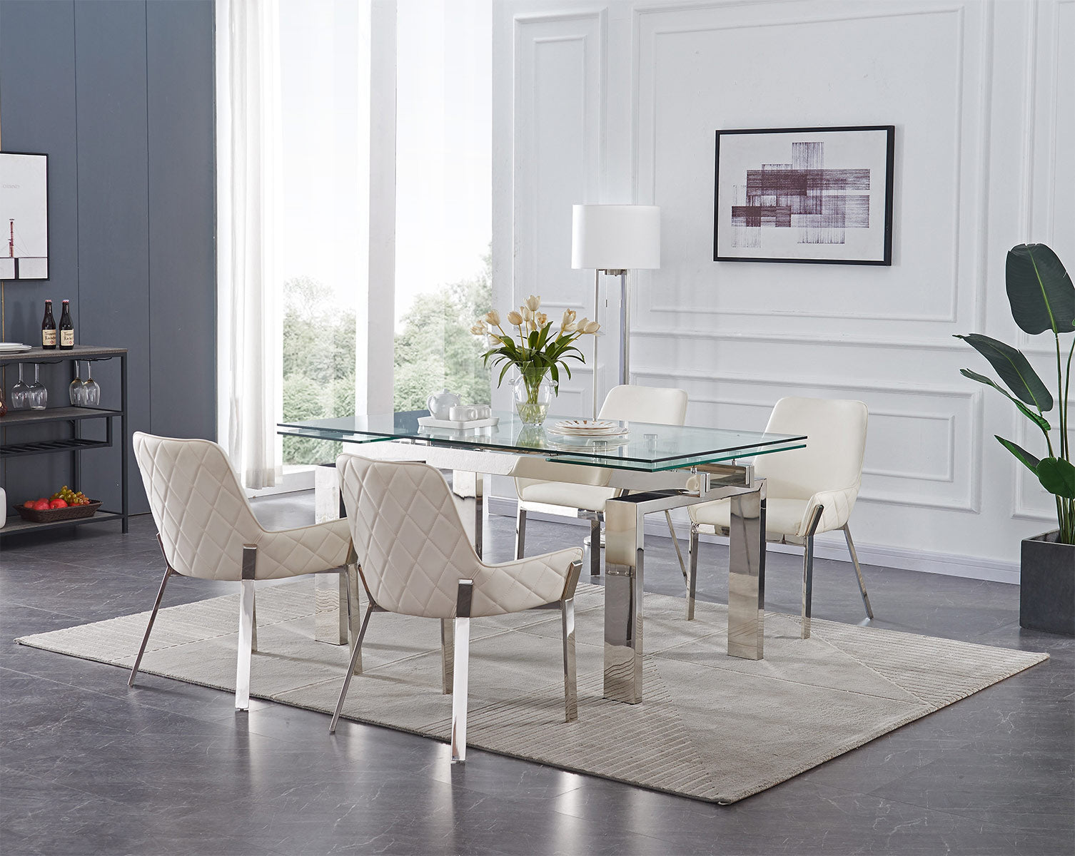 J and M Furniture Dining Sets Moda Extension Dining Table | J&M Furniture