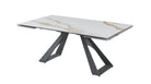 J and M Furniture Dining Sets Swan Extension Table