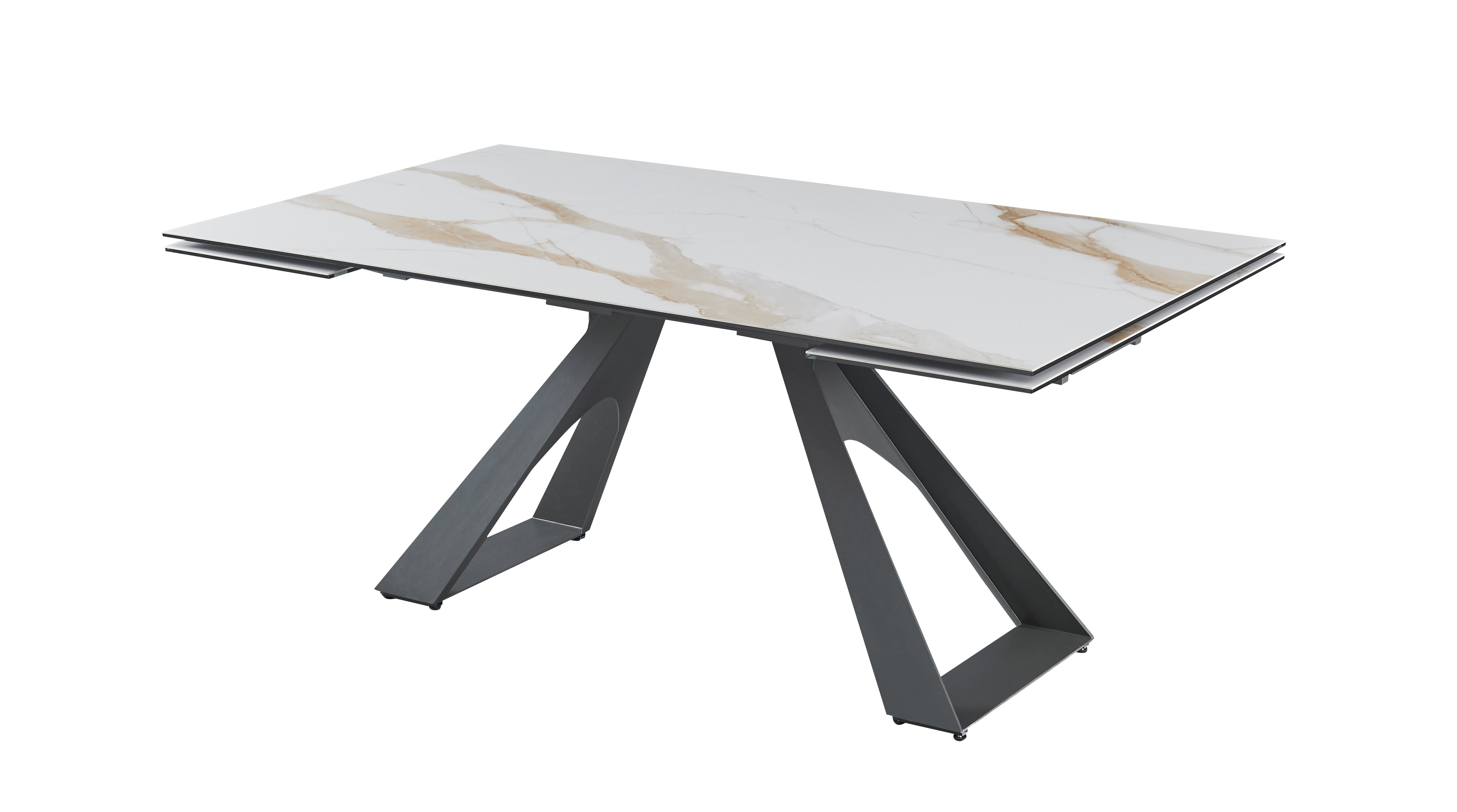J and M Furniture Dining Sets Swan Extension Table