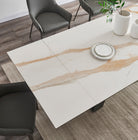 J and M Furniture Dining Sets Swan Extension Table