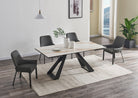 J and M Furniture Dining Sets Swan Extension Table