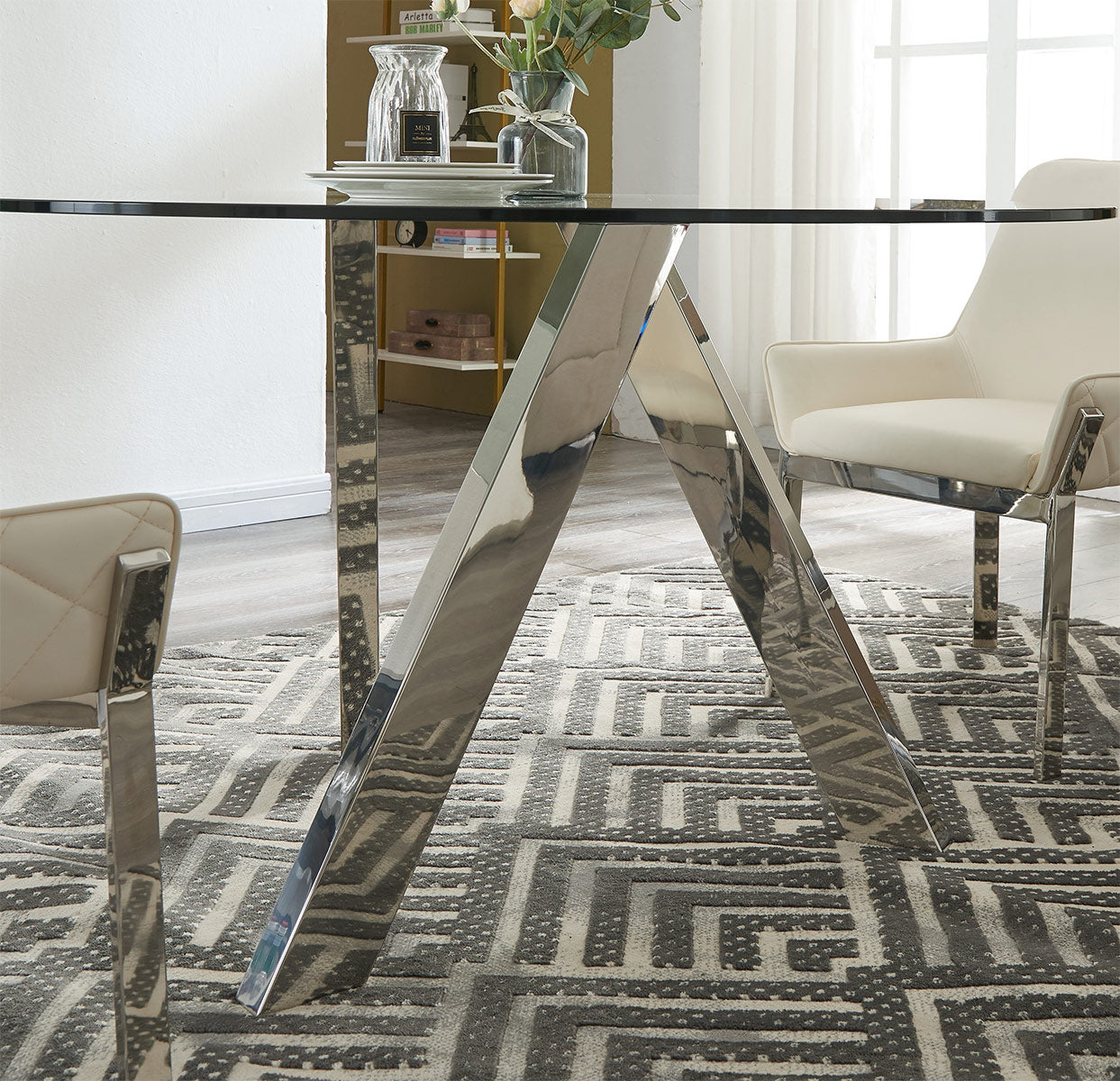 J and M Furniture Dining Sets Tower Round Table | J&M Furniture