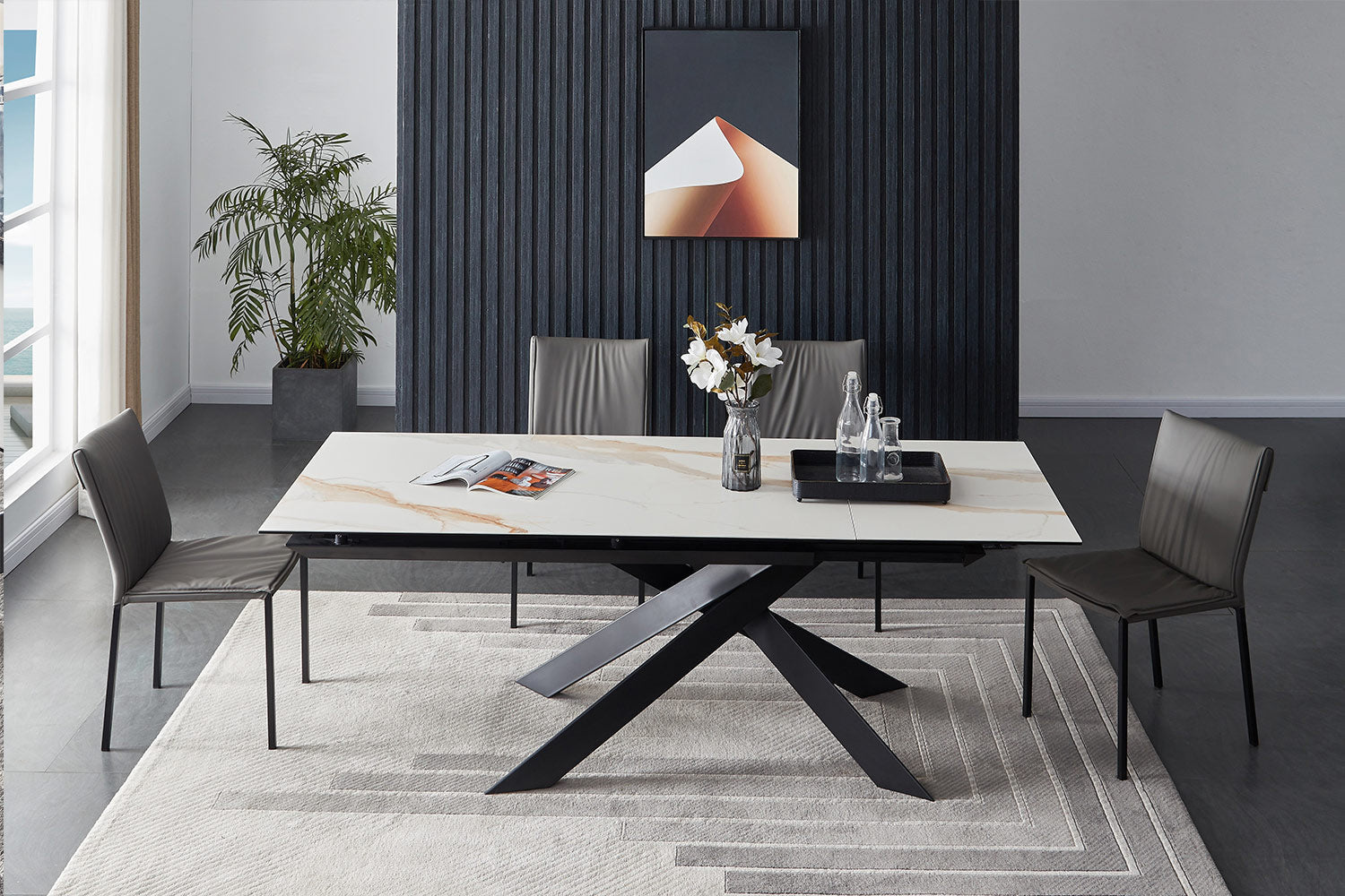 J and M Furniture Dining Table Calcutta Extension Dining Table | J&M Furniture