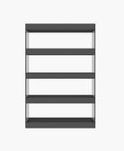 J and M Furniture Display & Storage Grey Cloud Curio in High Gloss