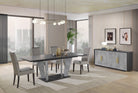 J and M Furniture Display & Storage Travertine Modern Buffet