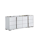 J and M Furniture Dresser Add Dresser Alice Dresser & Mirror in Glossy White