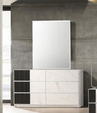 J and M Furniture Dresser Bianca Dresser & Mirror