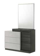 J and M Furniture Dresser Cube Dresser & Mirror
