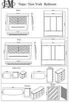 J and M Furniture Dresser New York Dresser & Mirror