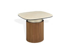 J and M Furniture End Table Balsato End Table with Travertine Look Ceramic Top | J&M Furniture
