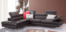J and M Furniture Living Room A761 Sectional in Peanut