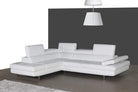 J and M Furniture Living Room A761 Sectional in Slate Grey