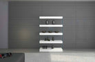 J and M Furniture Living Room Cloud Curio High Gloss