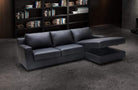 J and M Furniture Living Room Elizabeth Sectional Sleeper & Storage Bed