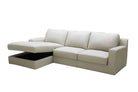 J and M Furniture Living Room Elizabeth Sectional Sleeper & Storage Bed