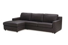 J and M Furniture Living Room Lauren Sectional Sleeper & Storage Bed
