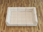 J and M Furniture Living Room Lego 6pc Collection in Pumpkin