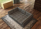 J and M Furniture Living Room Lego 6pc Collection in Pumpkin