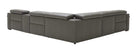 J and M Furniture Living Room Picasso 6pc Motion Sectional In Dark Grey