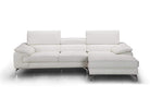 J and M Furniture Living Room Right Hand Facing Chaise Alice Premium Leather Sectional